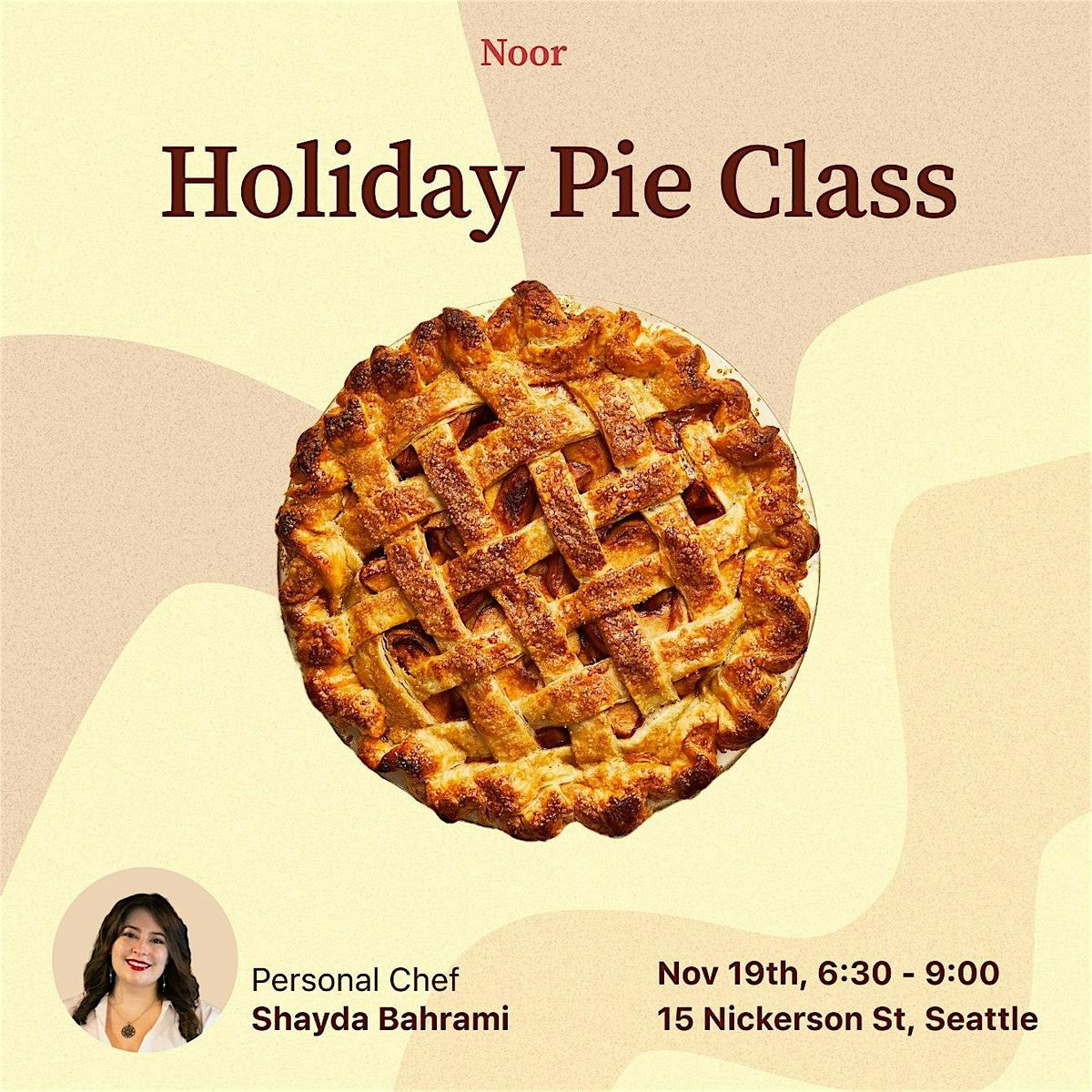 Pie Making Class: Thanksgiving edition