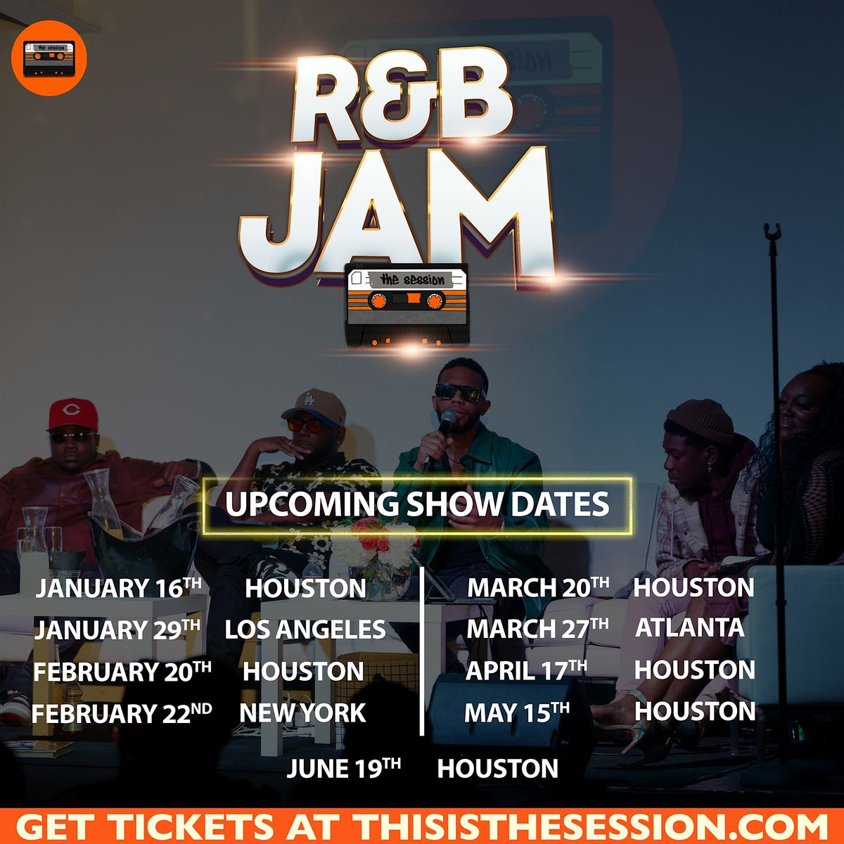 The Session R&B Jam August 21st 2025 HTX