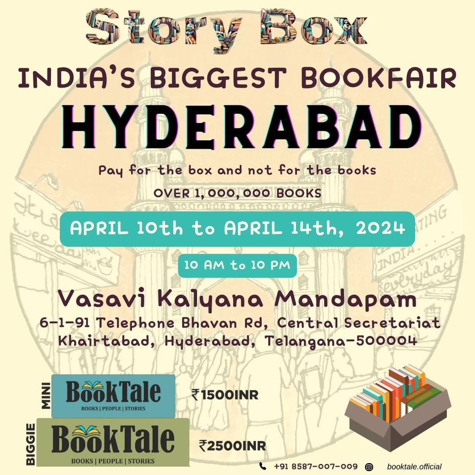 "THE STORY BOX" INDIA'S BIGGEST BOOK FAIR IN HYDERABAD