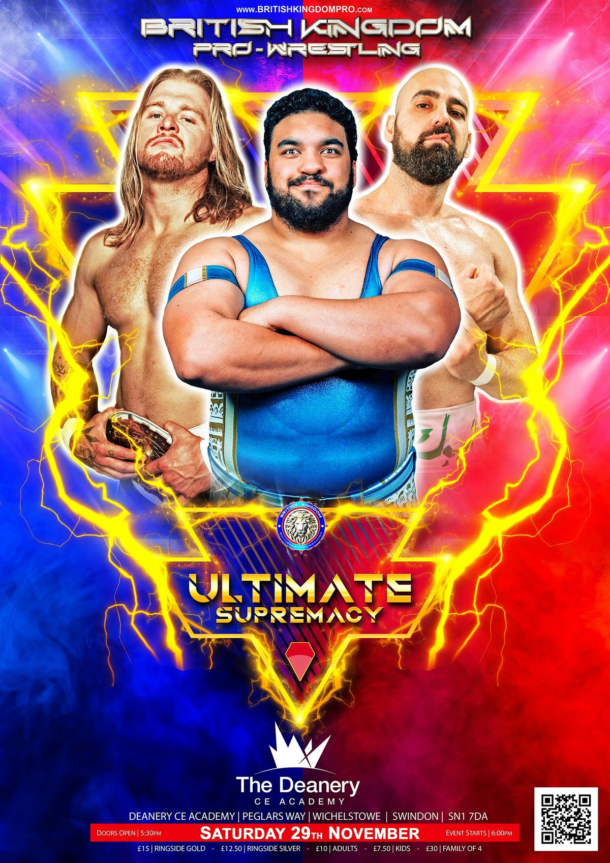 Wrestling Spectacular Swindon 29th November 2025