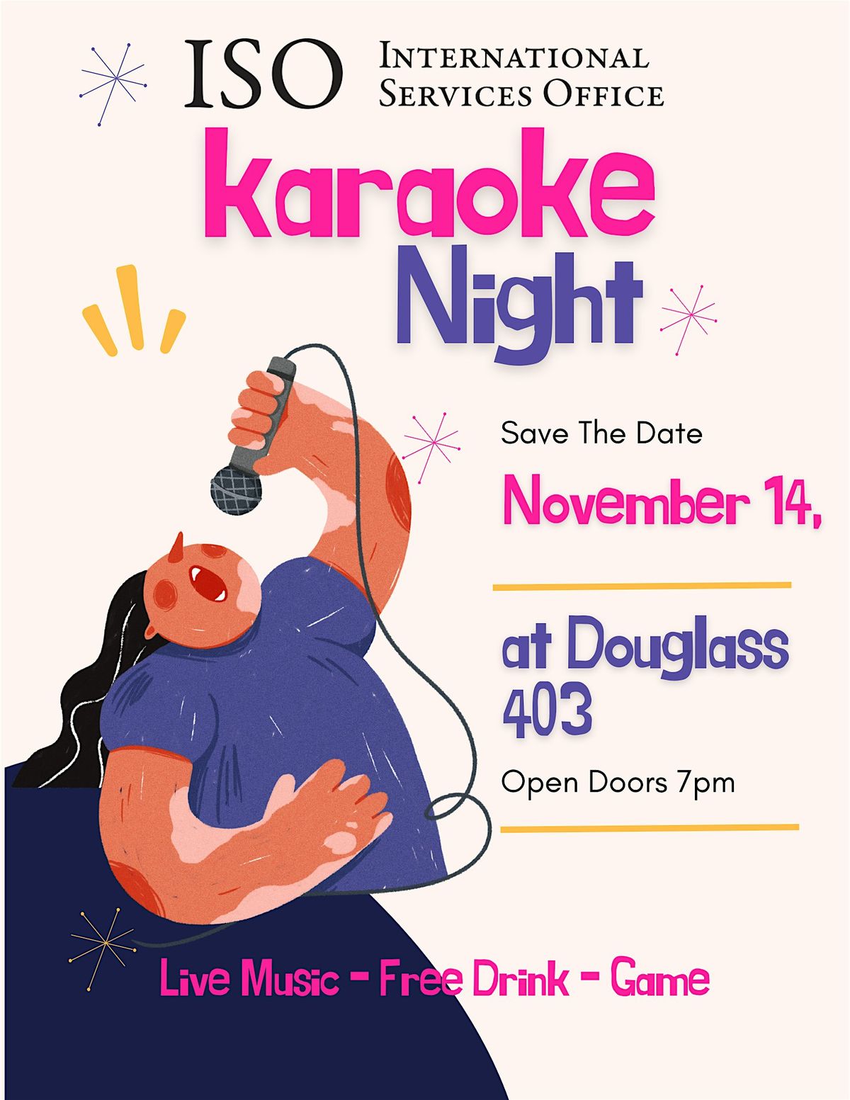 ISO Game Club: Karaoke Night