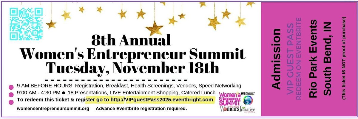 WES 2025 "VIP Guest Pass" Ticket