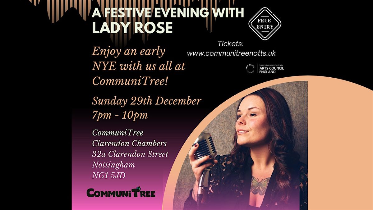 A Festive Evening with Lady Rose (Free entry)