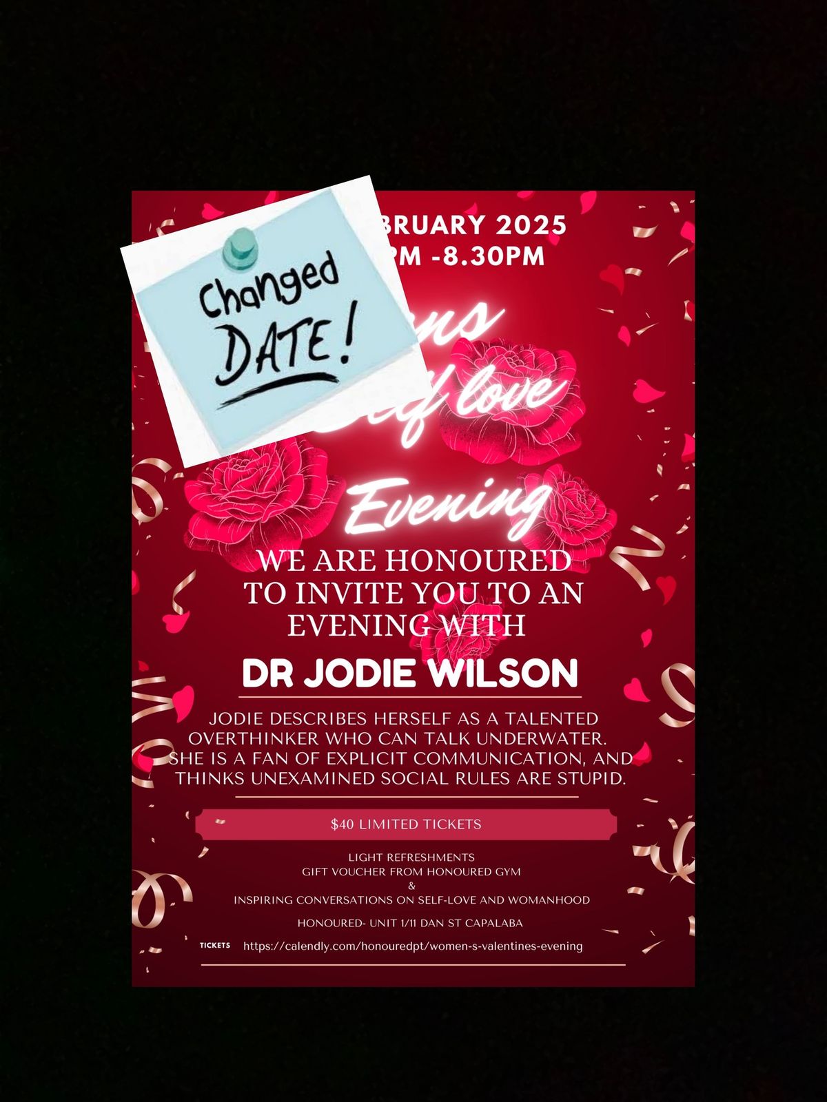 Women\u2019s Self Love Evening \ud83d\udc95