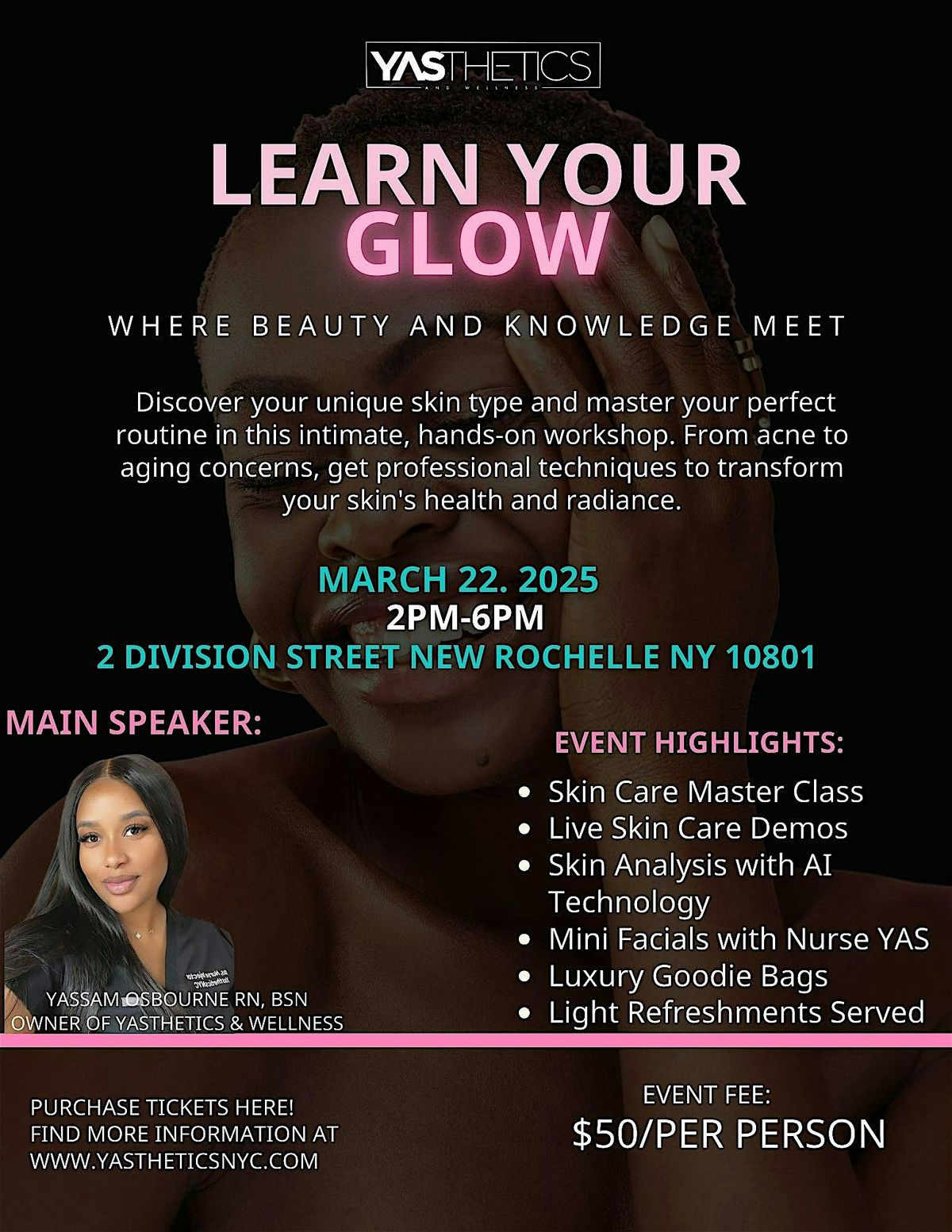 Learn Your Glow: A Women\u2019s Month Skin Care Experience