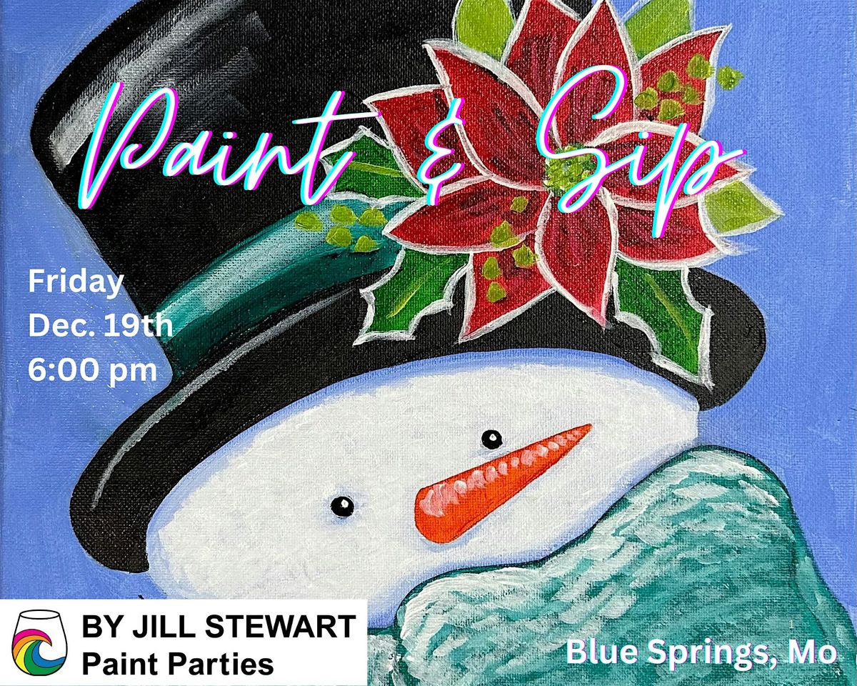Cozy Snowman Paint Party