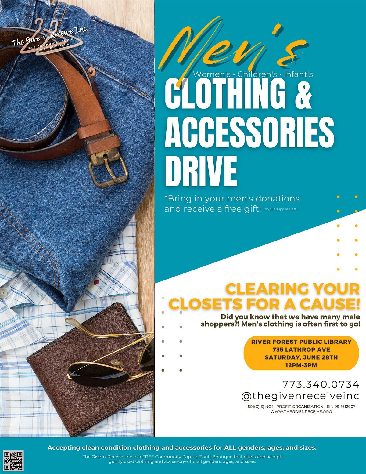 Clearing Closets for a Cause - Clothing Drive