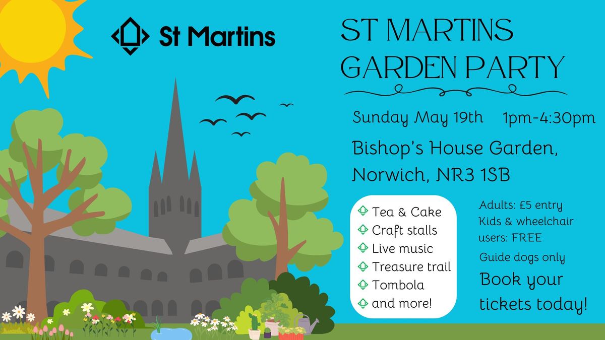 St Martins Garden Party - May 19th 2024