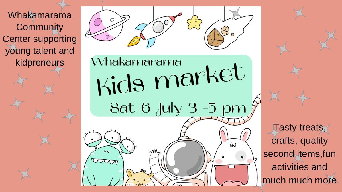 Whakamarama Kids Market