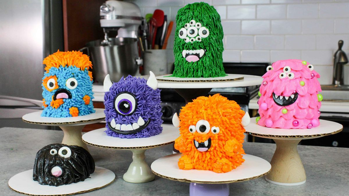 Monster Mash Cake Decorating