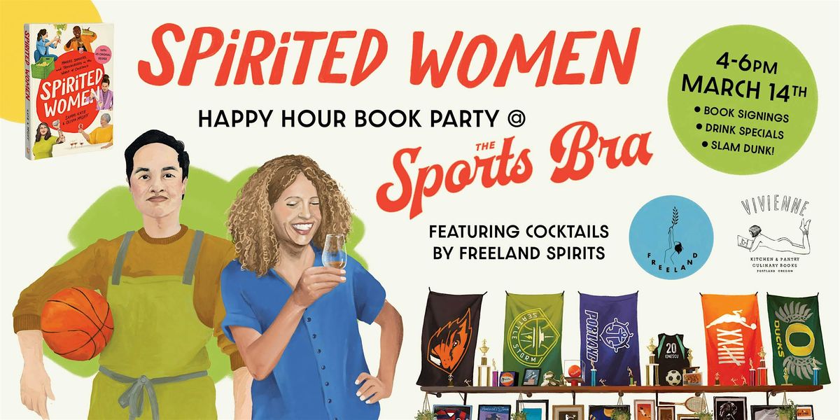 Spirited Women Happy Hour Book Party at The Sports Bra