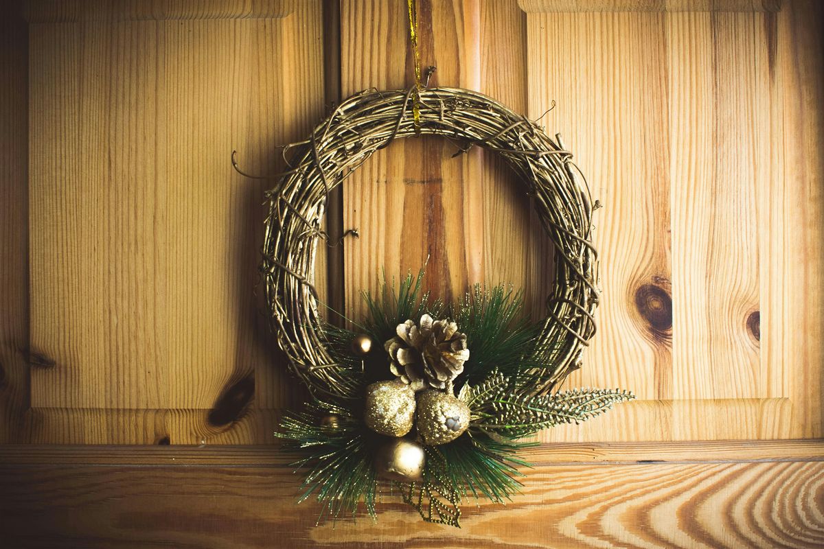 Decorated Wooden Wreaths