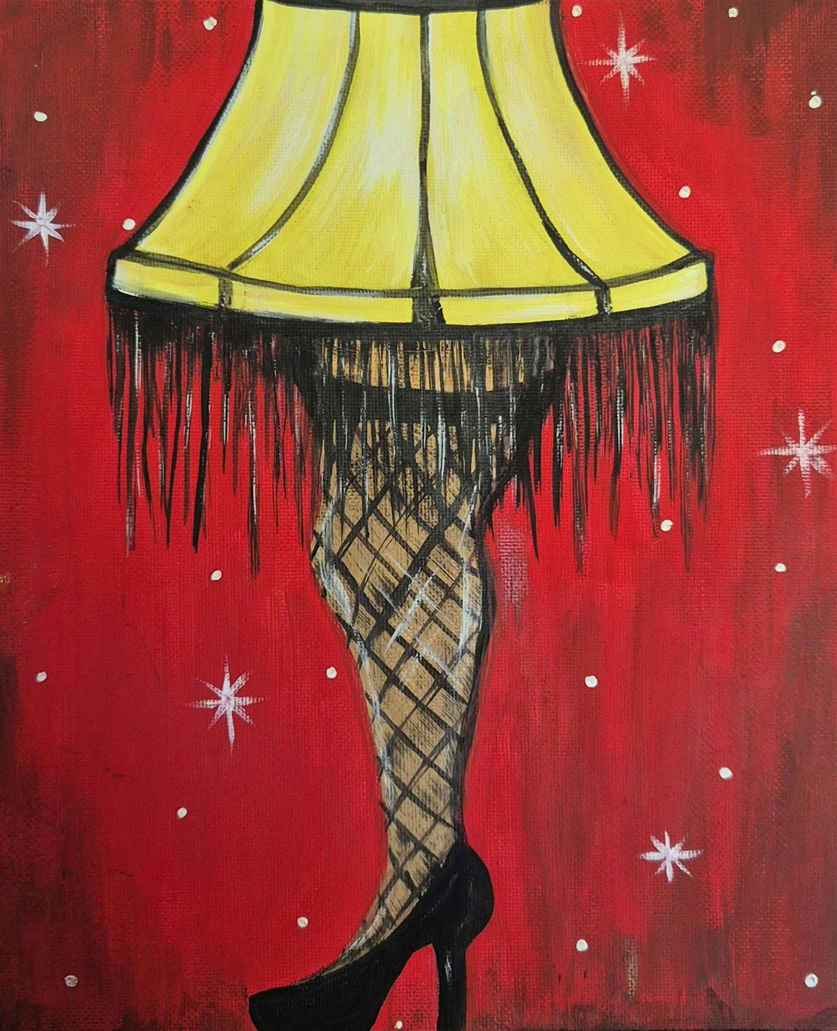 A Christmas Story Paint and Sip