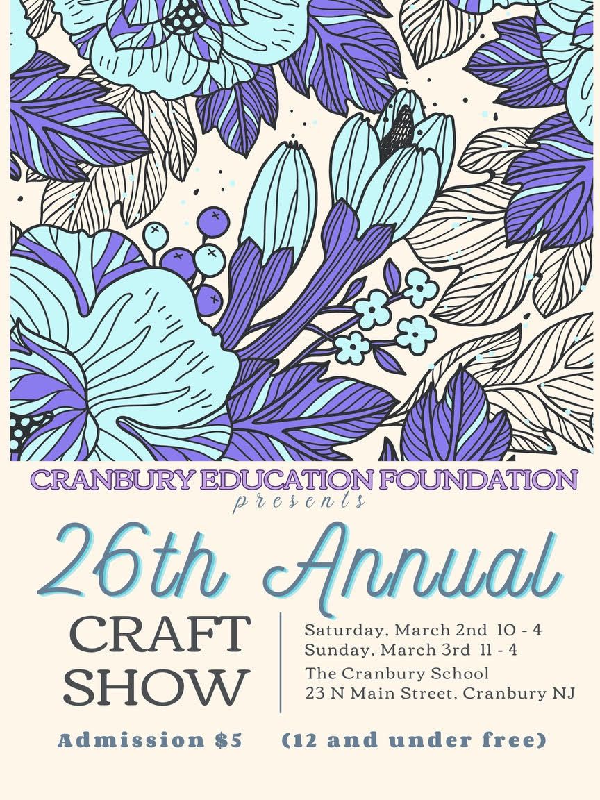 Cranbury Craft Show 2025 Cranbury School (Middlesex County)