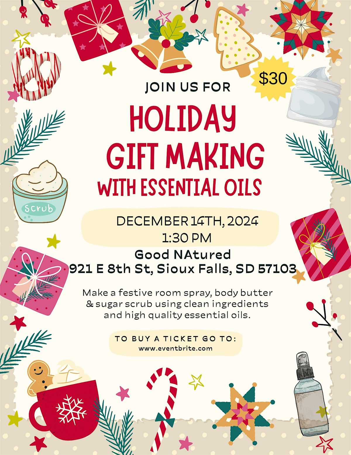 Holiday Gift Making with Essential Oils