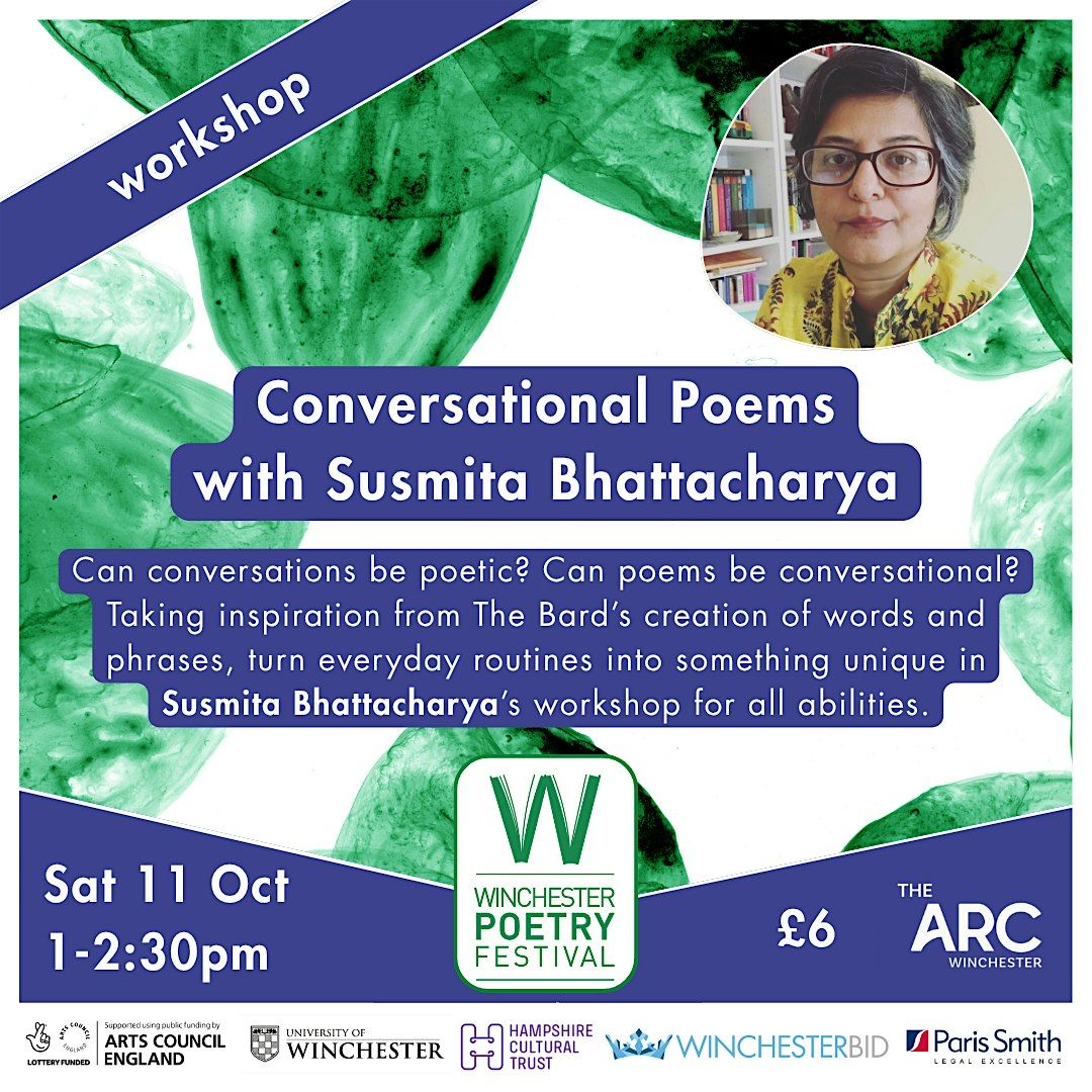 Conversational Poems: workshop with Susmita Bhattacharya