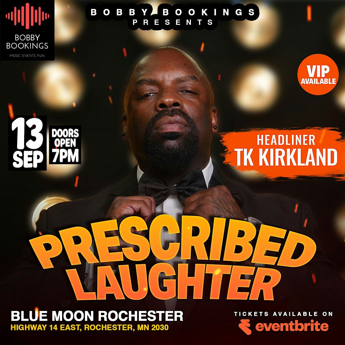 The Legendary TK Kirkland Live