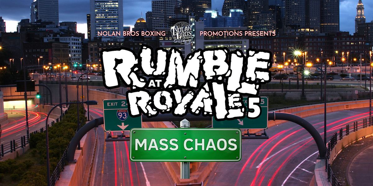 Nolan Bros. Boxing Promotions Presents: Mass Chaos