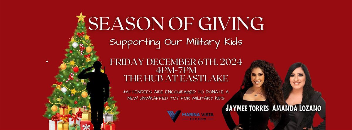 2nd Annual Toy Drive for Military Kids with Deployed Parents