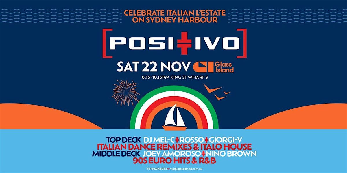 Glass Island - POSITIVO -  Sat 22 Nov 2025