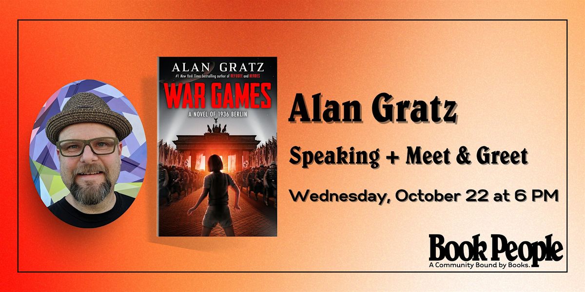 BookPeople Presents: Alan Gratz - War Games