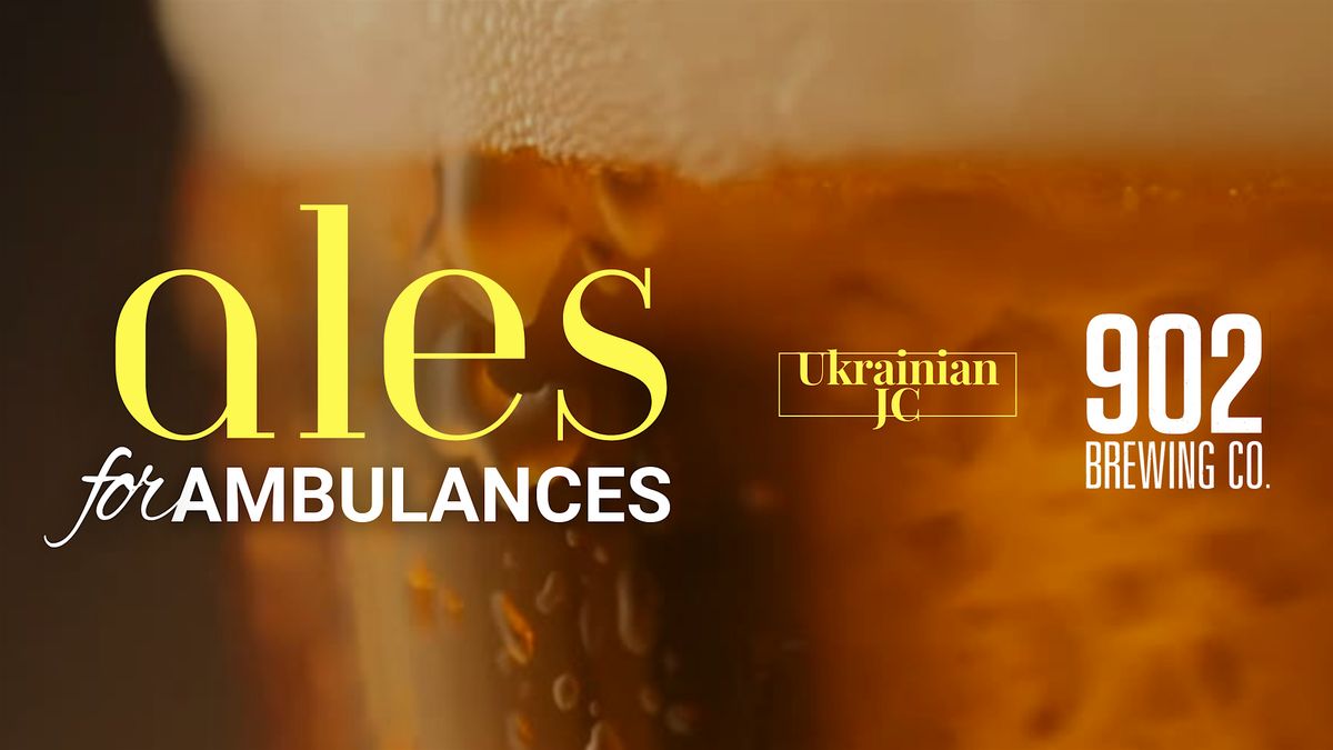 Ales for Ambulances! UJC