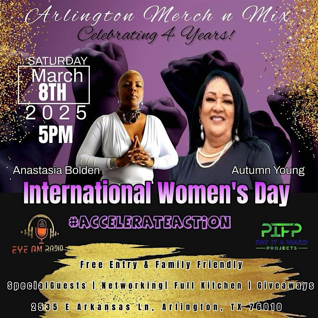 Arlington Merch n Mix International Women's Day Celebration