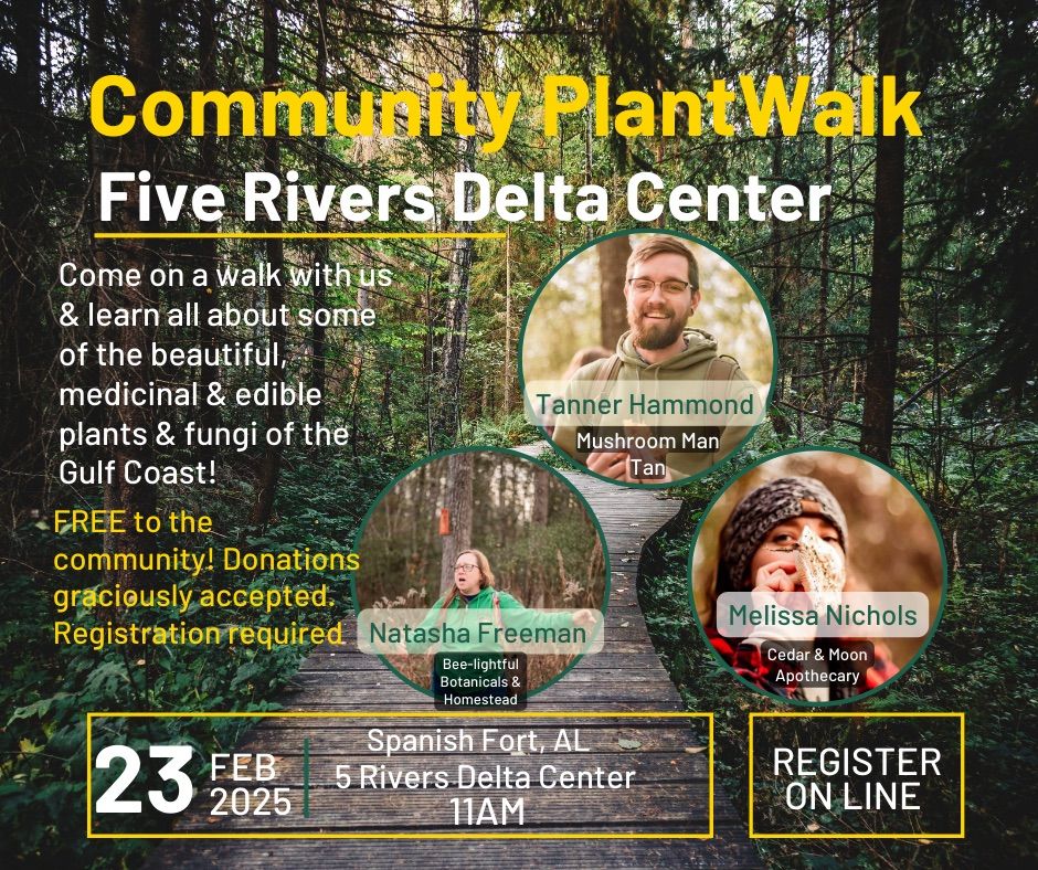 Five Rivers Delta Center Plant Walk 