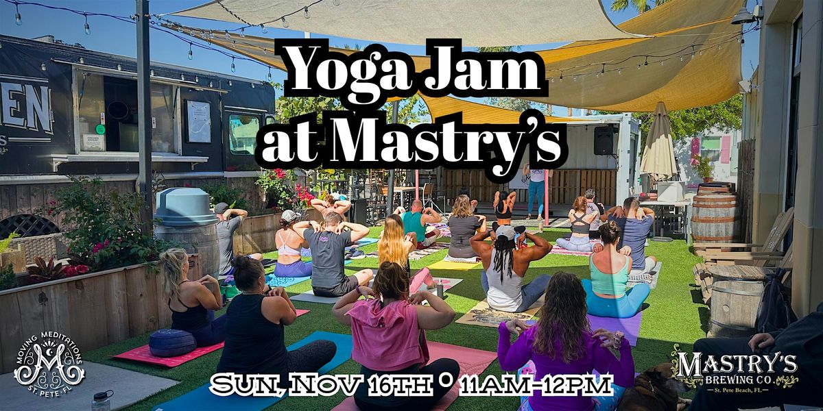 Yoga Jam at Mastry's on St. Pete Beach