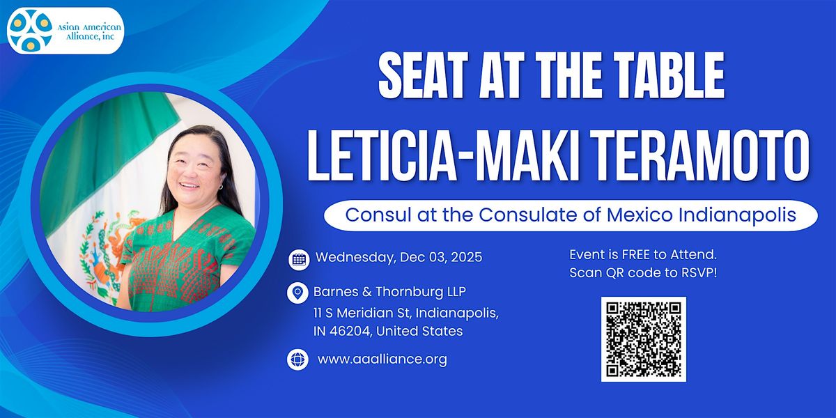 AAAI - Seat At The Table with Ms. Leticia Maki Teramoto