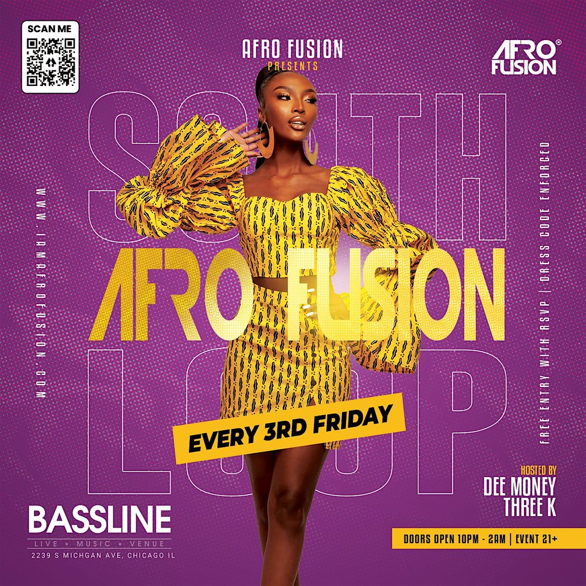 Afrofusion Friday : Afrobeats, Hiphop, Dancehall, Soca (Free Entry)