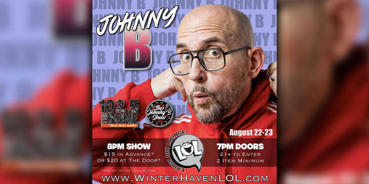 Johnny B from 102.5 The Bone!