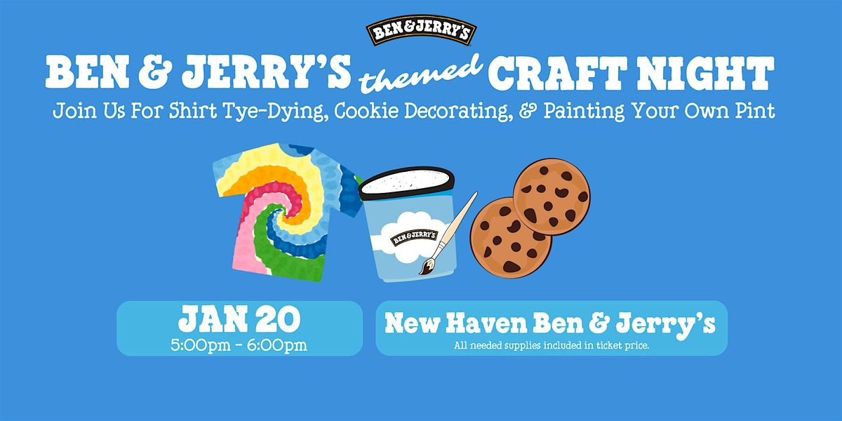 Ben & Jerry's Craft Night New Haven