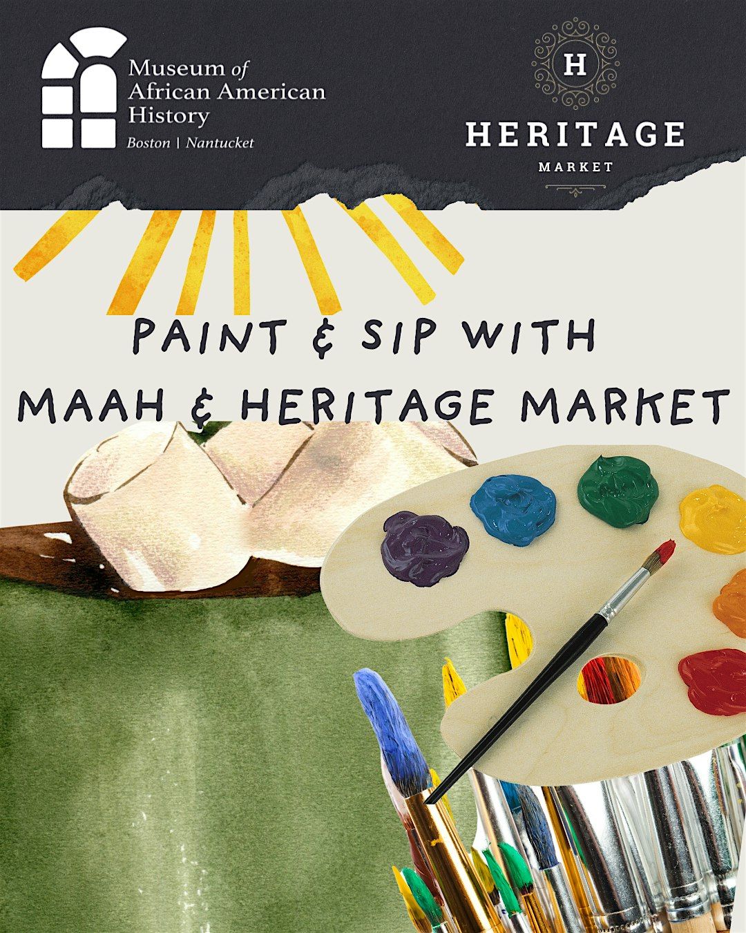 Paint & Sip with MAAH & Heritage Market