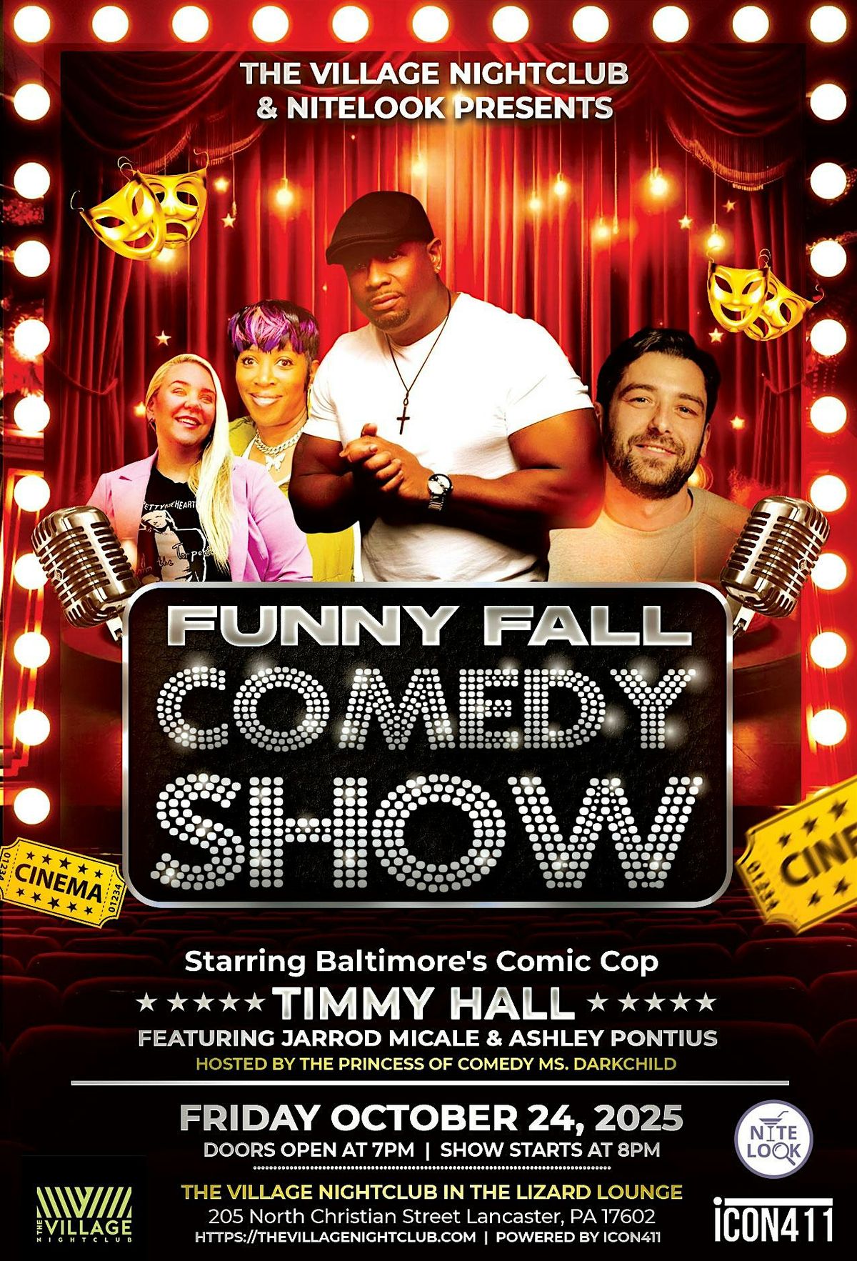 Funny Fall  Comedy Show @The Village Nightclub \/ Lizard Lounge