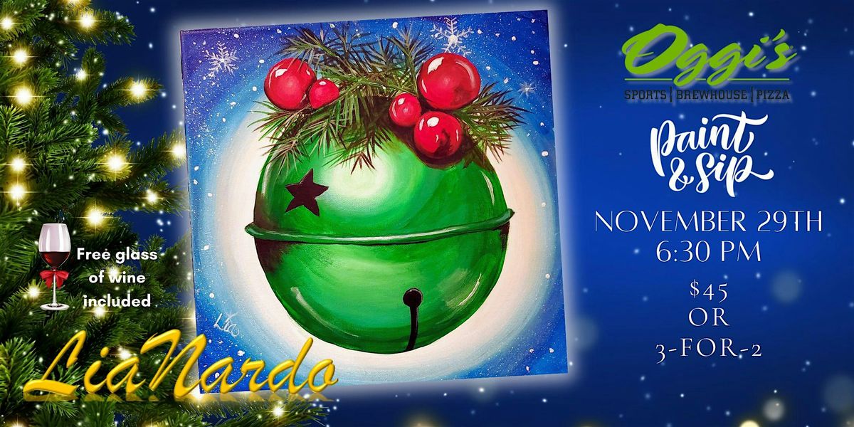 Paint & Jingle w\/LiaNardo Mobile Paint & Sip at Oggi's Fontana