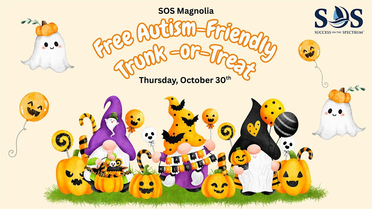 Free Autism-Friendly Trunk or Treat