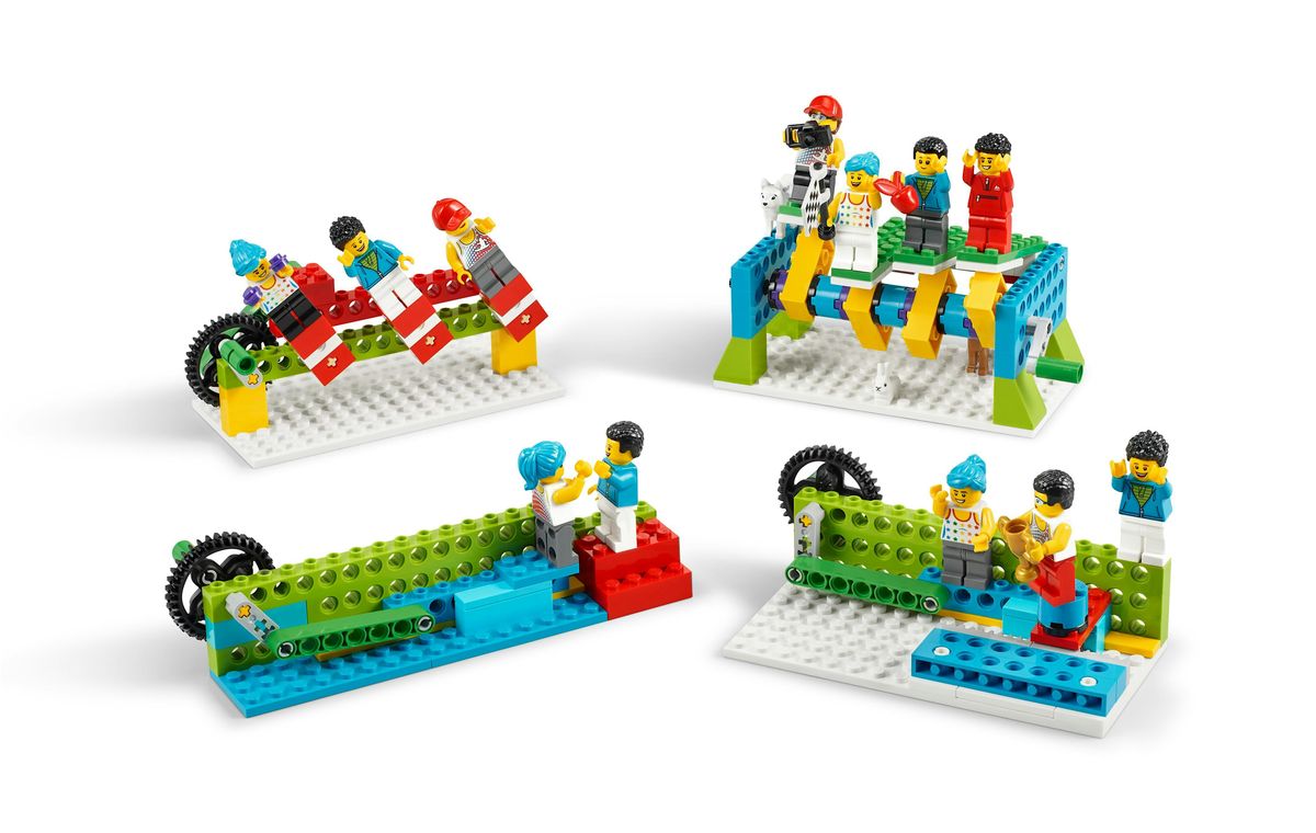 Lego & BricQ Motion Coding at Moss Bank Library