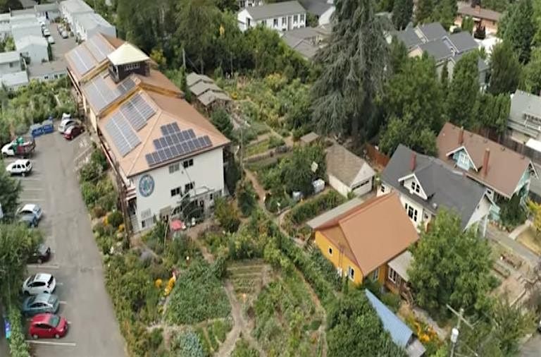 Retrofitting existing apartments to create Ecovillage Communities