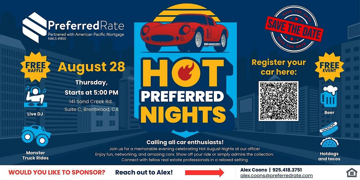 Hot Preferred Nights Car Show 2025!