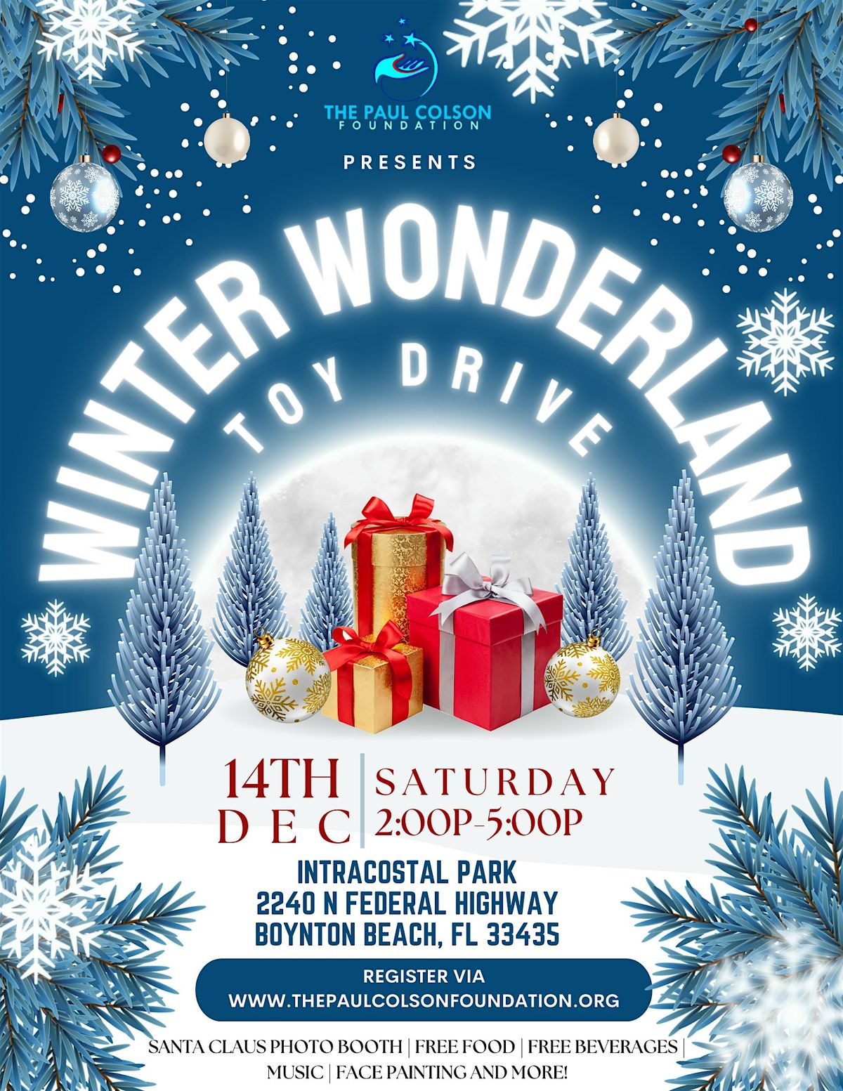 WINTER WONDERLAND TOY DRIVE