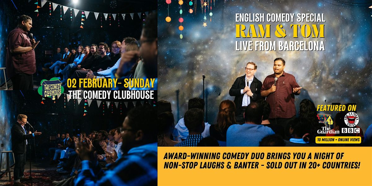 Ram & Tom - Standup Comedy Special in English - Barcelona