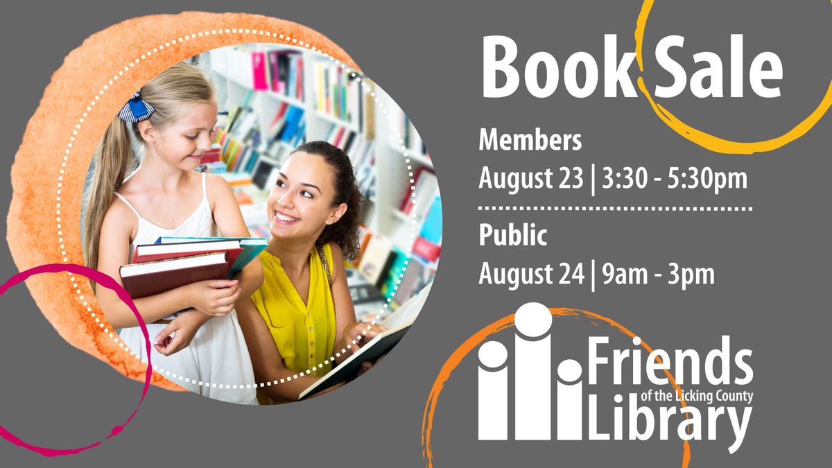 Friends of the Licking County Library Book Sale: Members Only Preview