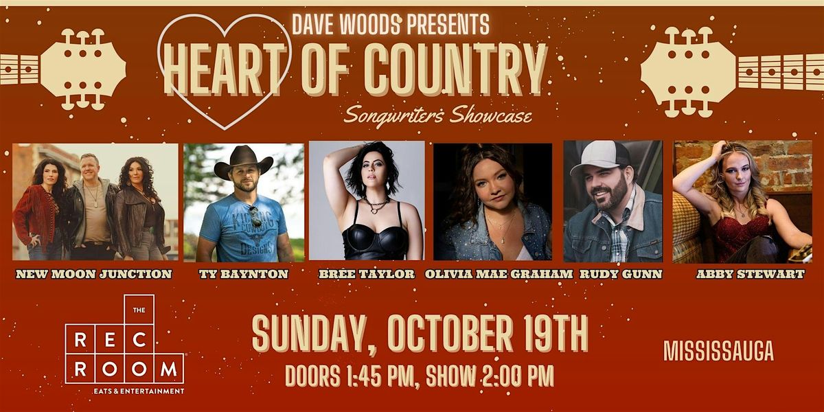 Heart Of Country Songwriters Showcase