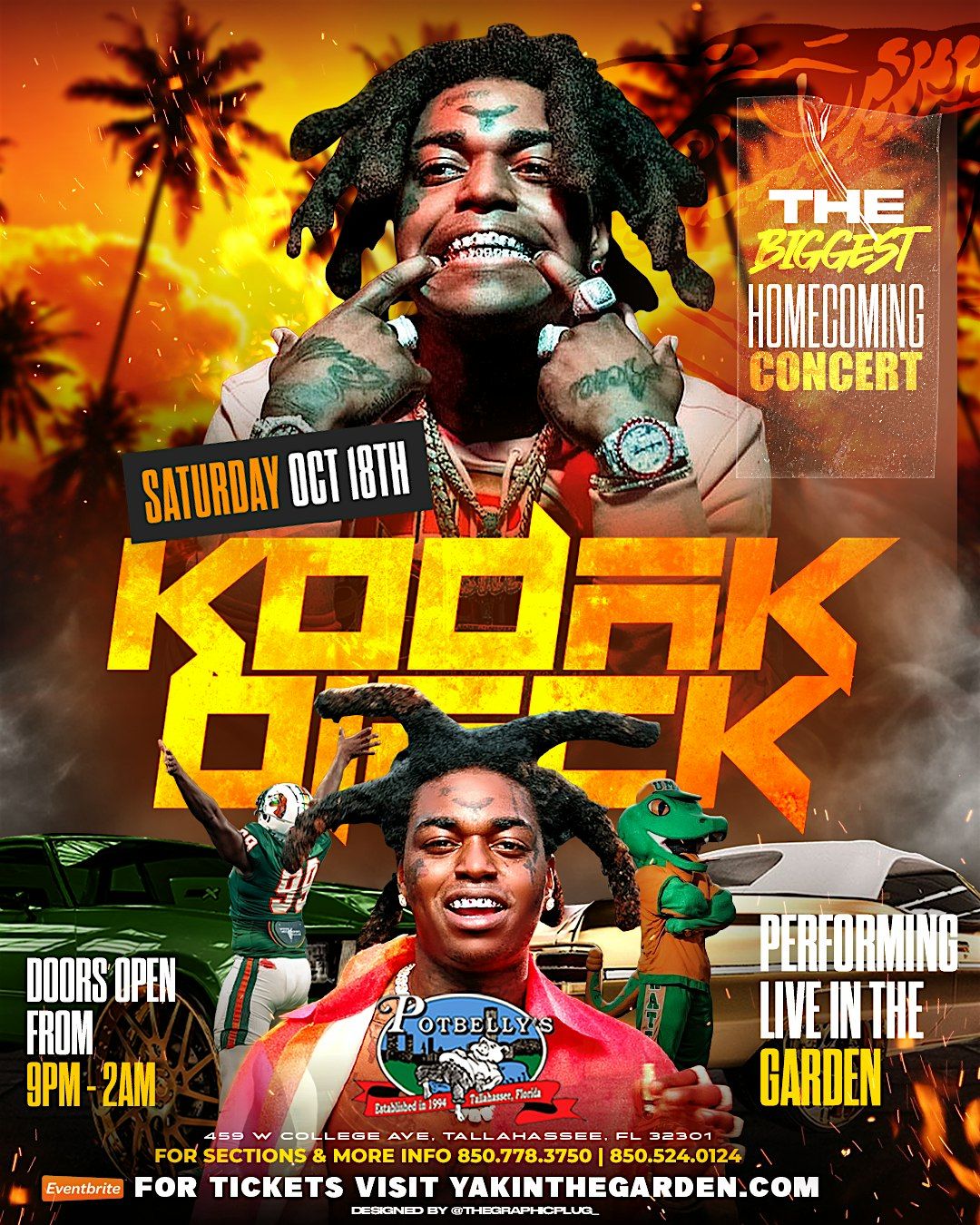 KODAK BLACK IN THE GARDEN: THE HOMECOMING EXPERIENCE CONCERT
