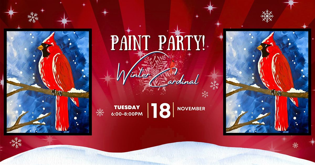 cardinal paint party