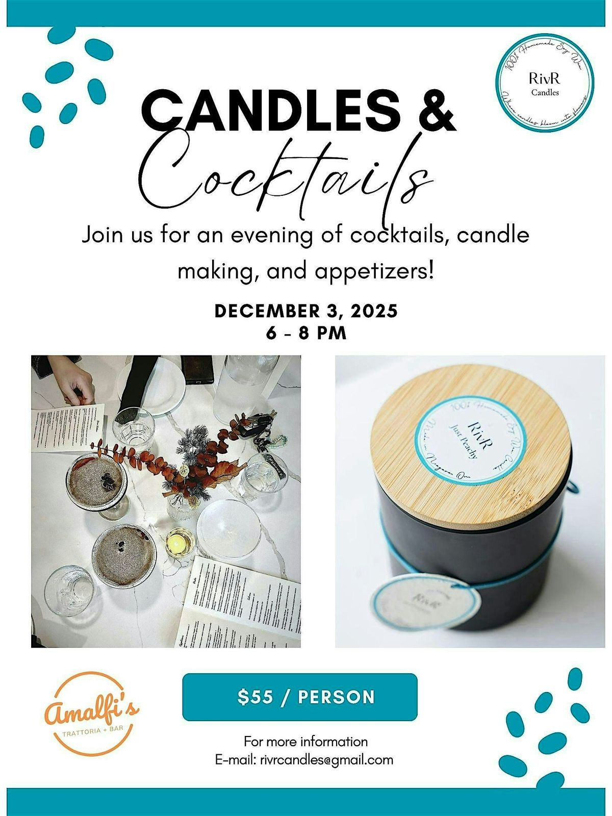 Candles and Cocktails