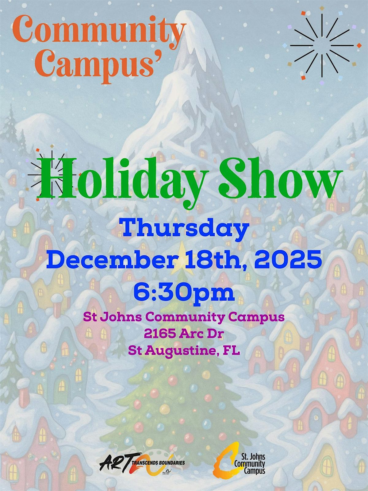 Community Campus' Holiday Show