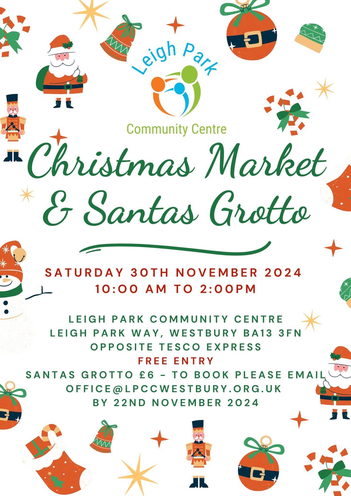 Christmas Market & Santas Grotto