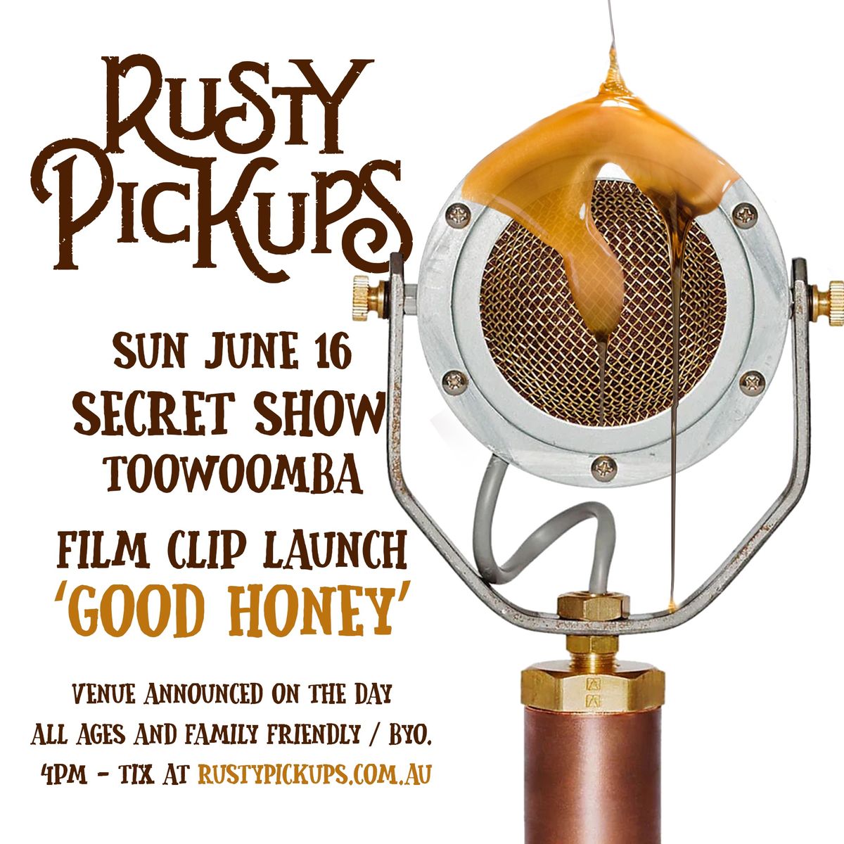 Rusty Pickups \/ Tom Harrison @ Toowoomba Secret Venue